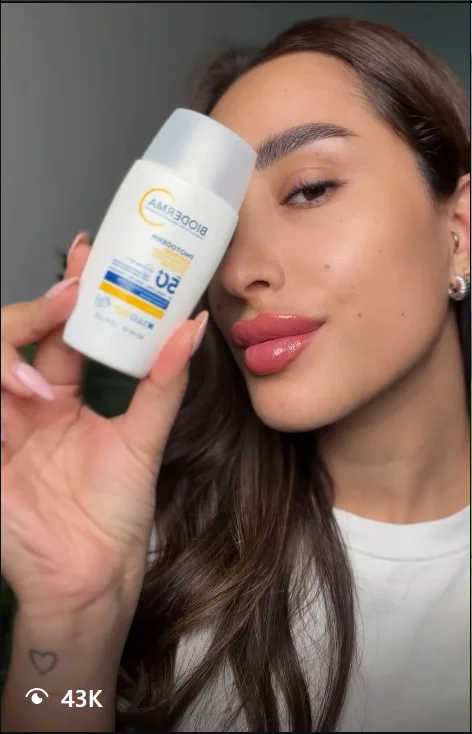 Bioderma creator reel, 43K views