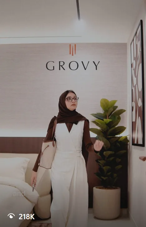 Grovy Developers creator reel, 218K views