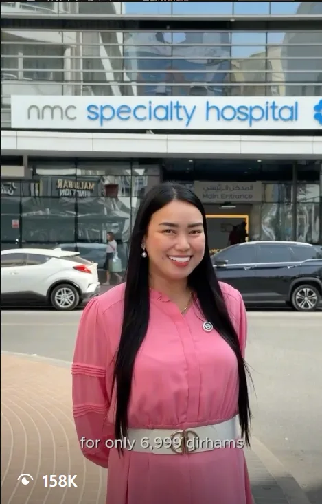 NMC Healthcare creator reel, 158K views